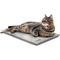 Show in main carousel: K&H Pet Products Thermo-Kitty Mat Heated Cat Bed, Gray  slide 2 of 12