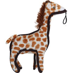 SteelDog USA Ruffian Safari Giraffe Plush Dog Toy