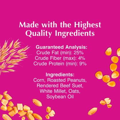 Show full view: C&S High Energy Delight No Melt Suet Dough Wild Bird Food, case of 8 slide 2 of 12