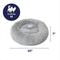 Show in main carousel: Frisco Long Faux Fur Donut Cat & Dog Bed, Smoky Gray, Medium slide 2 of 10
