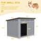 Show in main carousel: KAMABOKO Indoor & Outdoor Weatherproof Roof & Removable Floor Dog House, Grey slide 2 of 6