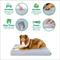 Show in main carousel: FurHaven Premium Indoor-Outdoor Deluxe Mattress Cooling Gel Dog Bed, Gray Mist, Jumbo Plus slide 3 of 9