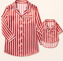 Found My Animal Pet Parent & Dog Pajamas, Candy Stripe, Pet Parent Pajamas, X-Small