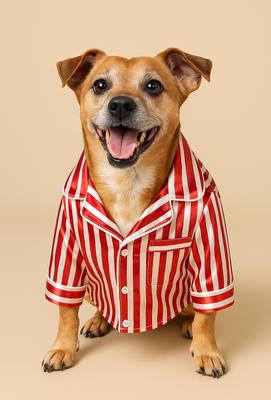 Found My Animal Dog Pajamas, Candy Stripe