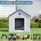 Show in main carousel: KAMABOKO Outdoor & Indoor Waterproof Ventilated Dog House with Window, 31 x 31 x 33.5-in, Blue slide 6 of 7