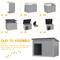 Show in main carousel: KAMABOKO Indoor & Outdoor Weatherproof Roof & Removable Floor Dog House, Grey slide 4 of 6