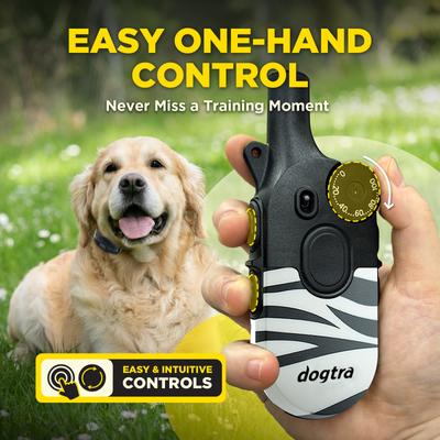 Show full view: Dogtra 200iQ 1 ZEBRA Waterproof Dog Training E-Collar, Multicolor slide 5 of 9