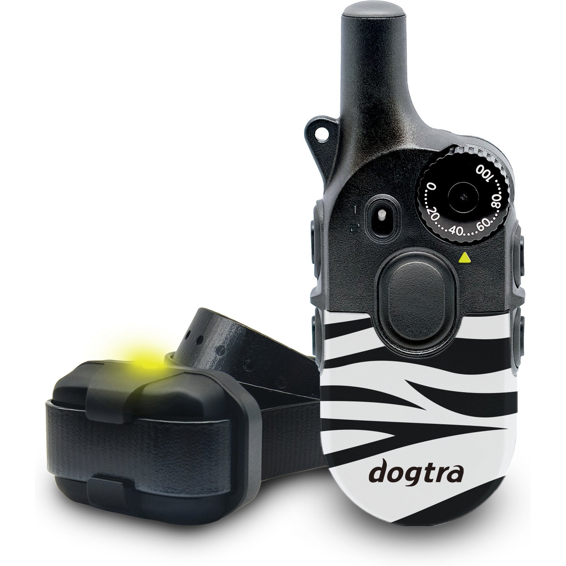 Dogtra 200iQ 1 ZEBRA Waterproof Dog Training E-Collar, Multicolor