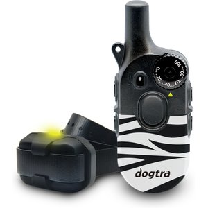 Dogtra 200iQ 1 ZEBRA Waterproof Dog Training E-Collar, Multicolor
