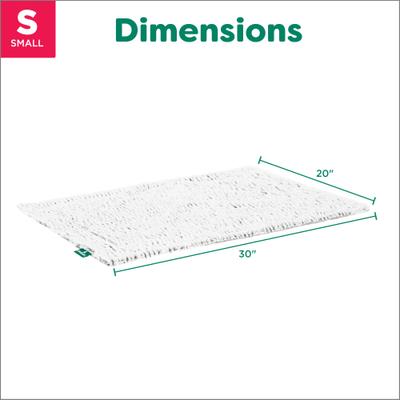 Show full view: FurHaven Birch Faux Fur & Suede Waterproof Dog Blanket, Gray, Small slide 9 of 10