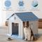 Show in main carousel: KAMABOKO Outdoor & Indoor Waterproof Ventilated Dog House with Window, 36.2 x 39 x 39-in, Blue slide 4 of 9