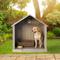 Show in main carousel: KAMABOKO Outdoor & Indoor Waterproof Ventilated Dog House with Window, 31 x 31 x 33.5-in, Grey slide 6 of 8