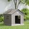 Show in main carousel: KAMABOKO Outdoor & Indoor Waterproof Ventilated Dog House with Window, 31 x 31 x 33.5-in, Grey slide 1 of 8