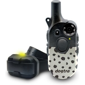 Dogtra 200iQ 1 MODERN DOTS Waterproof Dog Training E-Collar, Multicolor
