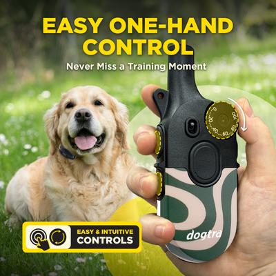 Show full view: Dogtra 200iQ 1 Café Swirl Waterproof Dog Training E-Collar, Multicolor slide 6 of 10