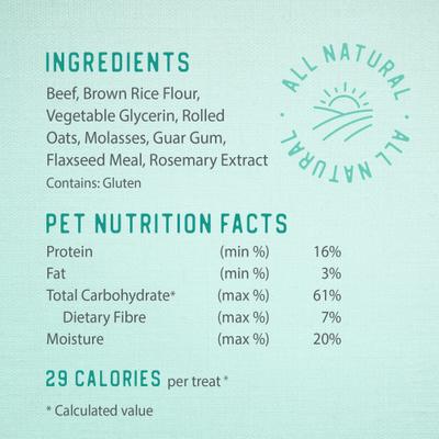 Show full view: Caledon Farms Value Pack Chewy Beef Sticks Dog Treats, 24-oz bag slide 9 of 11