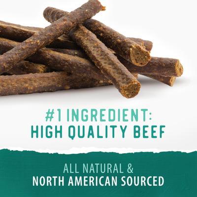 Show full view: Caledon Farms Value Pack Chewy Beef Sticks Dog Treats, 24-oz bag slide 4 of 11