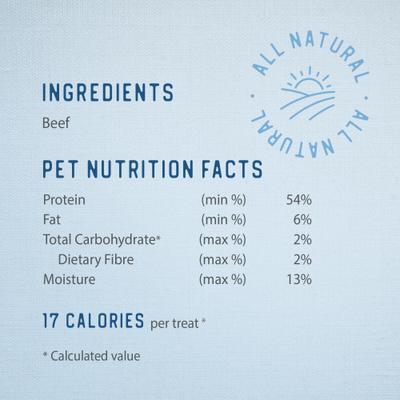 Show full view: Caledon Farms Beef Tendersticks Dog Treats, 3.9-oz bag slide 9 of 11