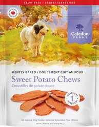 Caledon Farms Value Pack Sweet Potato Chews Dog Treats, 28-oz bag