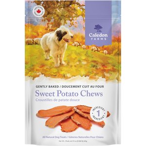 Caledon Farms Sweet Potato Chews Dog Treats, 9.3-oz bag
