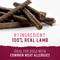 Show in main carousel: Caledon Farms Chewy Lamb Sticks Dog Treats, 7-oz bag slide 4 of 11