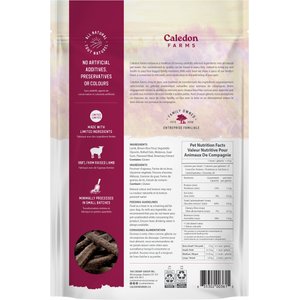 Caledon Farms Chewy Lamb Sticks Dog Treats, 7-oz bag