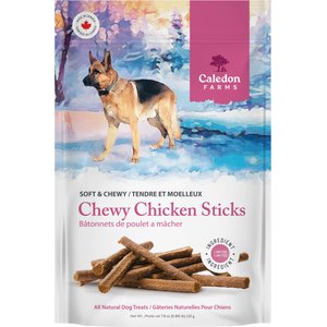 Caledon Farms Chewy Chicken Sticks Dog Treats, 7.8-oz bag