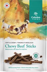 Caledon Farms Chewy Beef Sticks Dog Treats, 7.8-oz bag