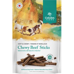 Caledon Farms Chewy Beef Sticks Dog Treats, 7.8-oz bag