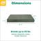 Show in main carousel: FurHaven Premium Indoor-Outdoor Deluxe Mattress Cooling Gel Dog Bed, Dark Olive, Jumbo slide 8 of 9