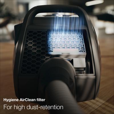 Show full view: Miele Boost CX1 Dog & Cat Bagless Canister Vacuum Cleaner, Obsidian Black slide 3 of 9