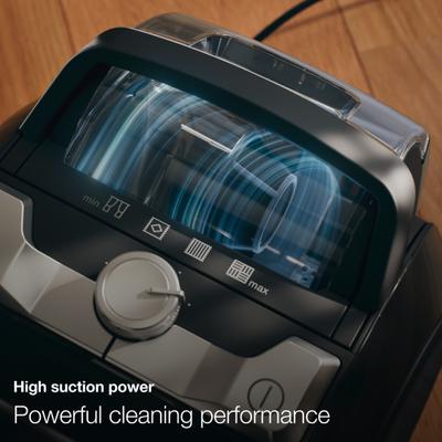 Show full view: Miele Boost CX1 Dog & Cat Bagless Canister Vacuum Cleaner, Obsidian Black slide 2 of 9