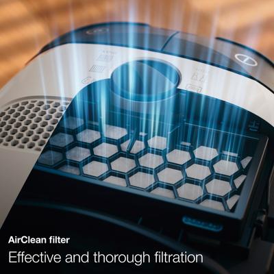 Show full view: Miele Classic C1 Turbo Team Bagged Canister Vacuum Cleaner, Tech Blue slide 3 of 9