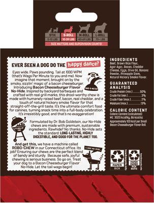 Show full view: Earth Animal No-Hide From the Grill Long Lasting Natural Rawhide Alternative Small Grilled Cheeseburger Flavor Rolls Chew Dog Treats, 6 count slide 3 of 10