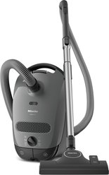 Miele Classic C1 Pure Suction Bagged Canister Vacuum Cleaner, Graphite grey