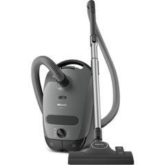 Miele Classic C1 Pure Suction Bagged Canister Vacuum Cleaner, Graphite grey