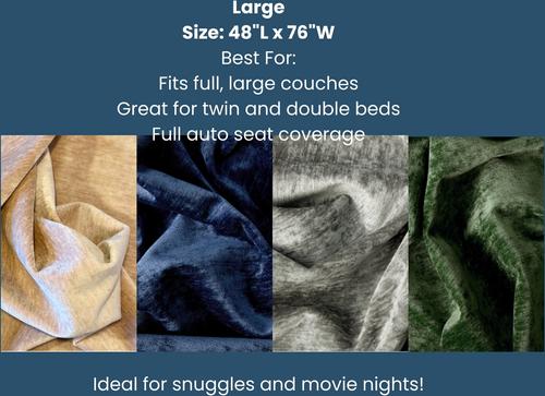 Show full view: Magic Fabric Luxurious Odor Resistant Dog & Cat Furniture Cover, Custard, Large slide 3 of 6