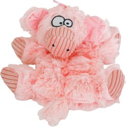 SteelDog USA Barnyard Buddy Piggy Crinkle Plush Dog Toy