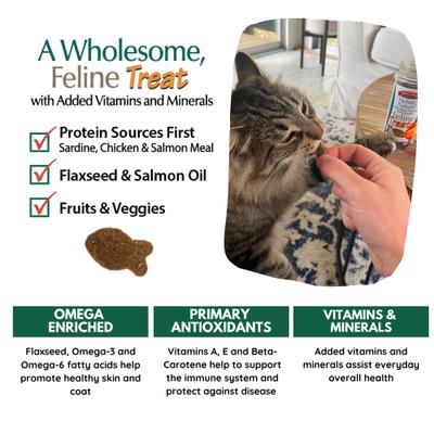 Show full view: Bench & Field Holistic Natural Cat Treats, 3-oz bottle slide 4 of 10