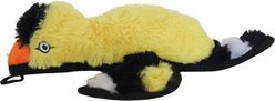 SteelDog USA Rufian Yard Bird Yellow Finch Crinkle Plush Dog Toy