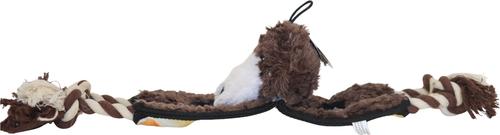 Show full view: SteelDog USA Flat Tugger Bear Stuffing-Free Tug Dog Toy slide 2 of 8
