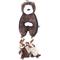 Show in main carousel: SteelDog USA Flat Tugger Bear Stuffing-Free Tug Dog Toy slide 1 of 8