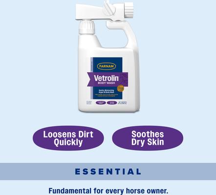 Show full view: Farnam Vetrolin Gentle Moisturizing Body Wash, 32-fl oz bottle slide 6 of 9