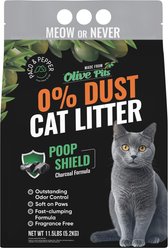 PACO & PEPPER Poop Shield Charcoal Natural Unscented Clumping Cat Litter, 11.5-lb bag slide 1 of 7