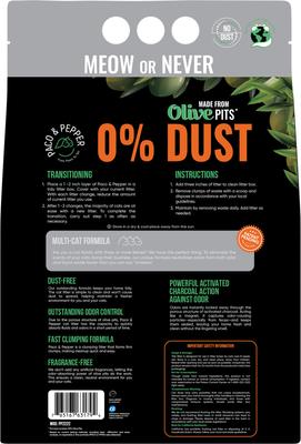 Show full view: PACO & PEPPER Poop Shield Charcoal Natural Unscented Clumping Cat Litter, 25-lb bag slide 3 of 9