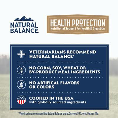Show full view: Natural Balance Health Protection Chicken, Pumpkin & Brown Rice Stew Wet Dog Food, 12.5-oz can, case of 6 slide 9 of 11