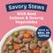 Show in main carousel: Natural Balance Health Protection Salmon Broth, Salmon, Pumpkin & Brown Rice Stew Wet Dog Food, 12.5-oz can, case of 6 slide 6 of 11