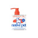 Native Pet Omega-3 Fish Oil & Alaskan Salmon Oil Skin & Coat Health Supplement for Dogs, 3-fl oz bottle