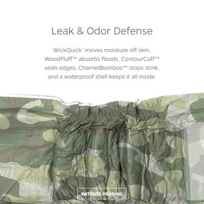 Show full view: Pet Parents DiPees Belly Bands Disposable Male Dog Wrap & Extendrs, Camo, Small, 10 count slide 2 of 10