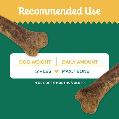 Show full view: Wholesome Pride Pet Treats Natural & Healthy Pumpkin Chew Dog Treat, Large, 2 count slide 6 of 10